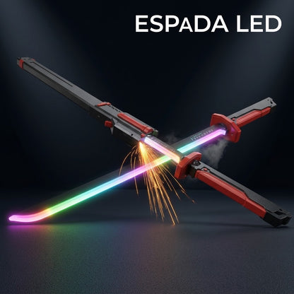 ESPADA SPARKBLADE CON CHISPAS, HUMO, LUCES Y SONIDO